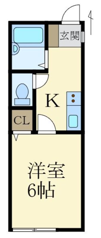 間取図 TJ船尾