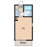 高松シルク館 1Kの間取り
