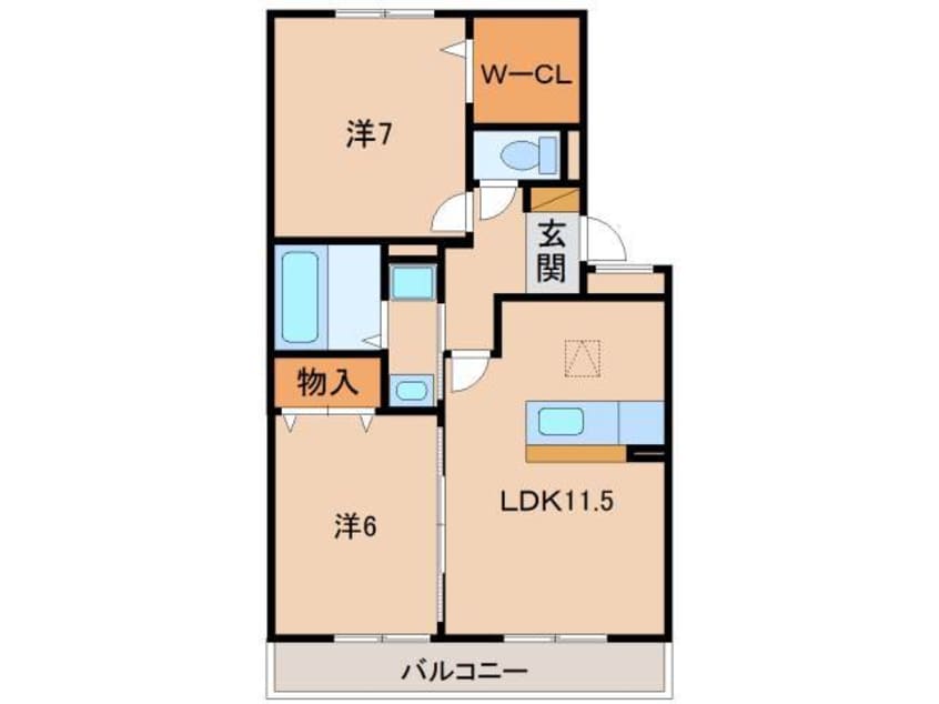 間取図 グレイス ヒルズ