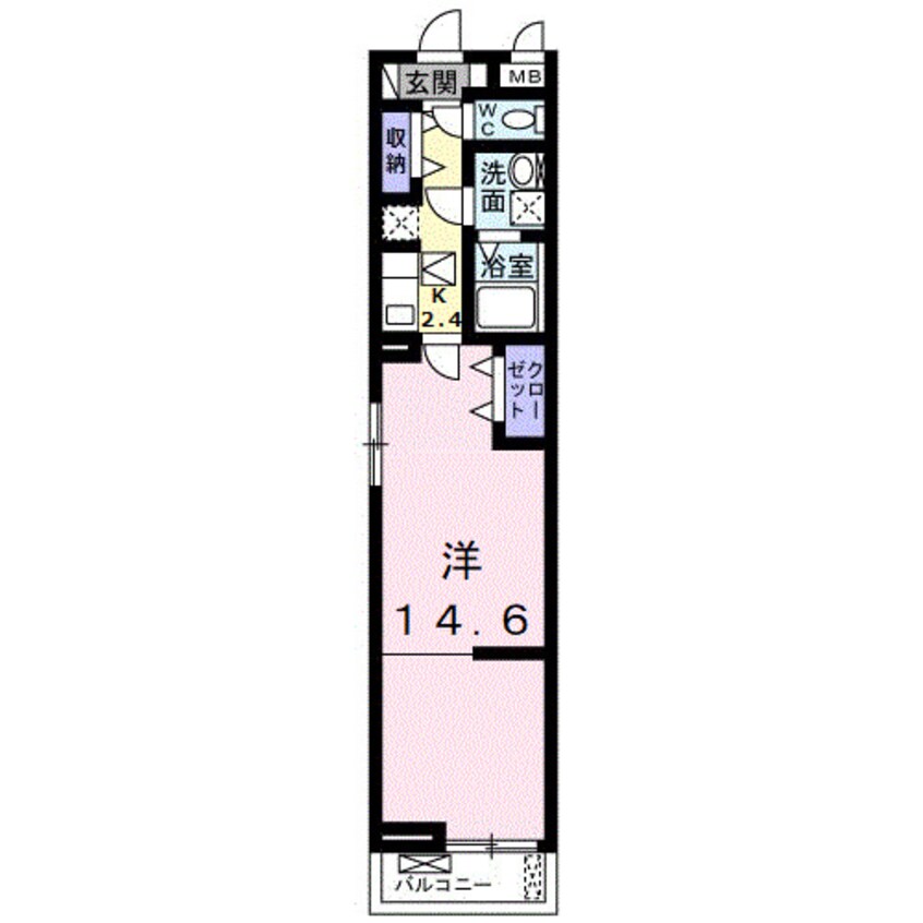 間取図 きのくに線・紀勢本線/紀三井寺駅 バス4分津屋下車:停歩1分 1階 築2年