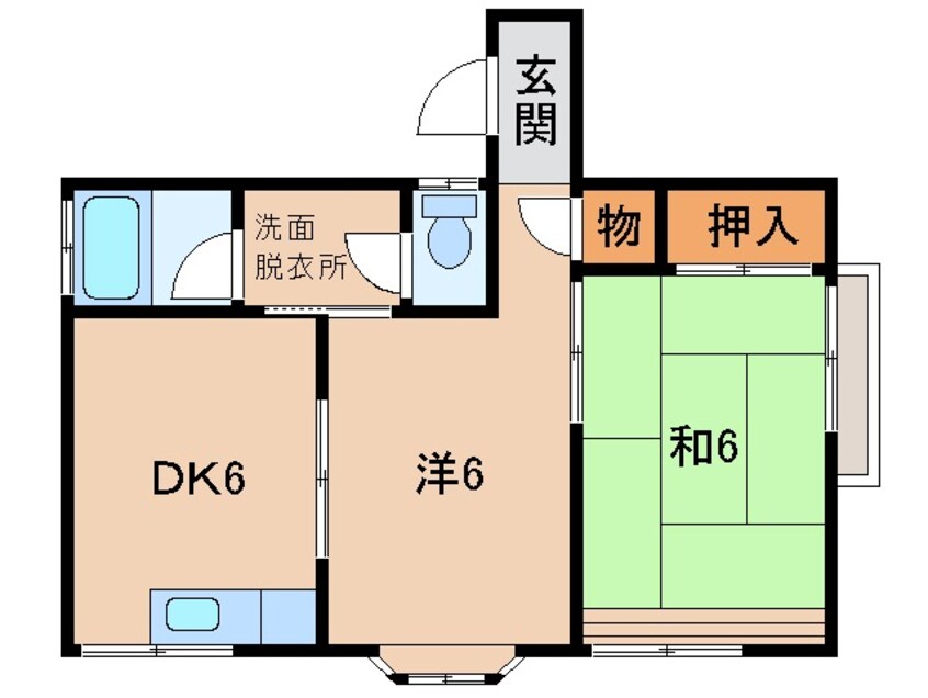 間取図 アーネスハイツわか