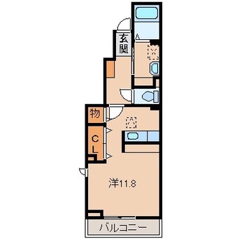 間取図 きのくに線・紀勢本線/海南駅 バス10分重根下車:停歩4分 1階 築9年