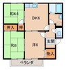 セジュールアキバ 3DKの間取り
