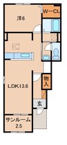 きのくに線・紀勢本線/藤並駅 徒歩22分 1階 築10年 1LDKの間取り