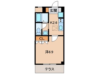 間取図 フォレストＴＯＲＩＩ