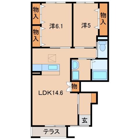 間取り図 グランアセット上山