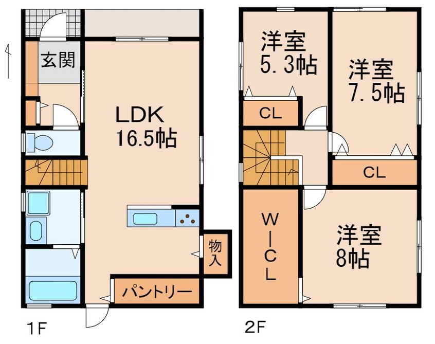 間取図 プルーム小雑賀