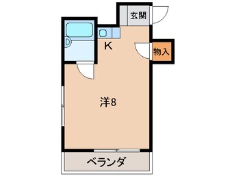 間取図 コーポホワイト旭橋