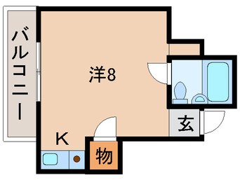 間取図 コーポホワイト旭橋