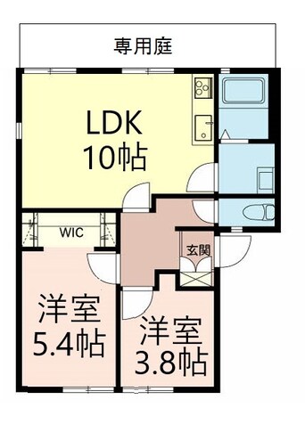 間取図 ディアスかもと