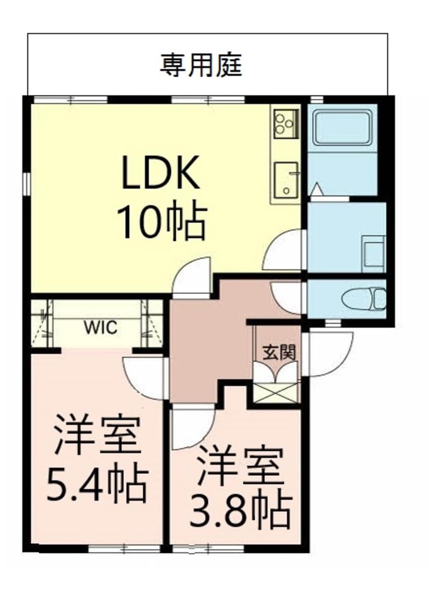 間取図 ディアスかもと