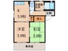 シャーメゾンＳＫ 2Kの間取り