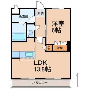 間取図 グランド アーネスト