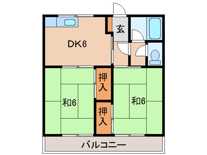 間取図 サンバース