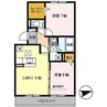 きのくに線・紀勢本線/海南駅 バス:15分:停歩5分 1階 築16年 2LDKの間取り