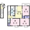 きのくに線・紀勢本線/紀三井寺駅 バス:15分:停歩3分 2階 築26年 3DKの間取り