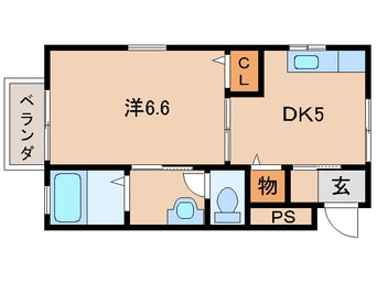 間取図 アクティ紀三井寺