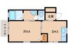 アクティ紀三井寺 1DKの間取り
