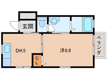 間取図 アクティ紀三井寺