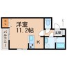 クラウンハイツ和歌浦東Ⅲ 1Rの間取り