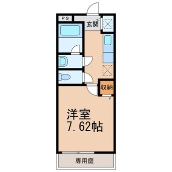 間取図 フジパレス秋月３３