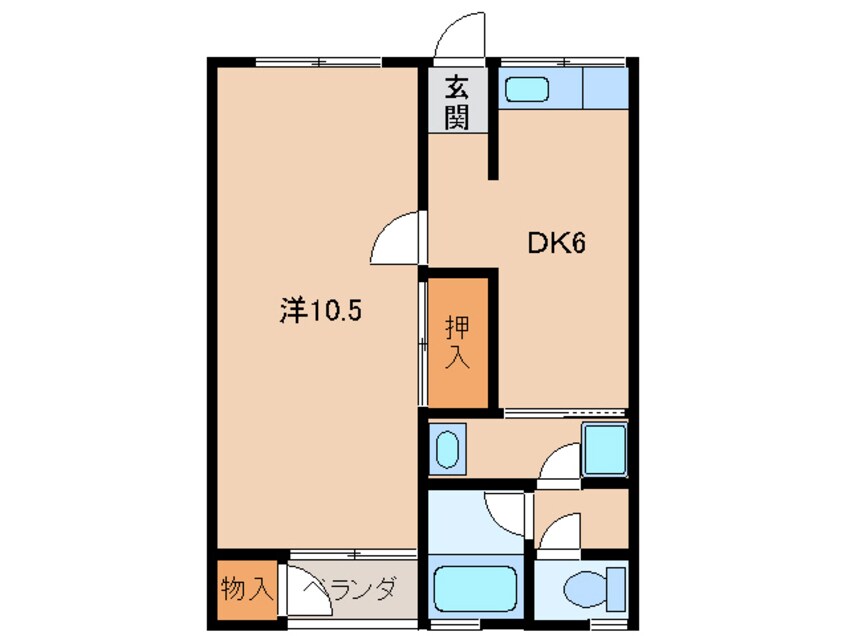 間取図 家永マンション