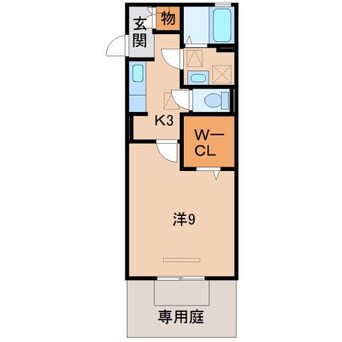 間取図 D-room南出島