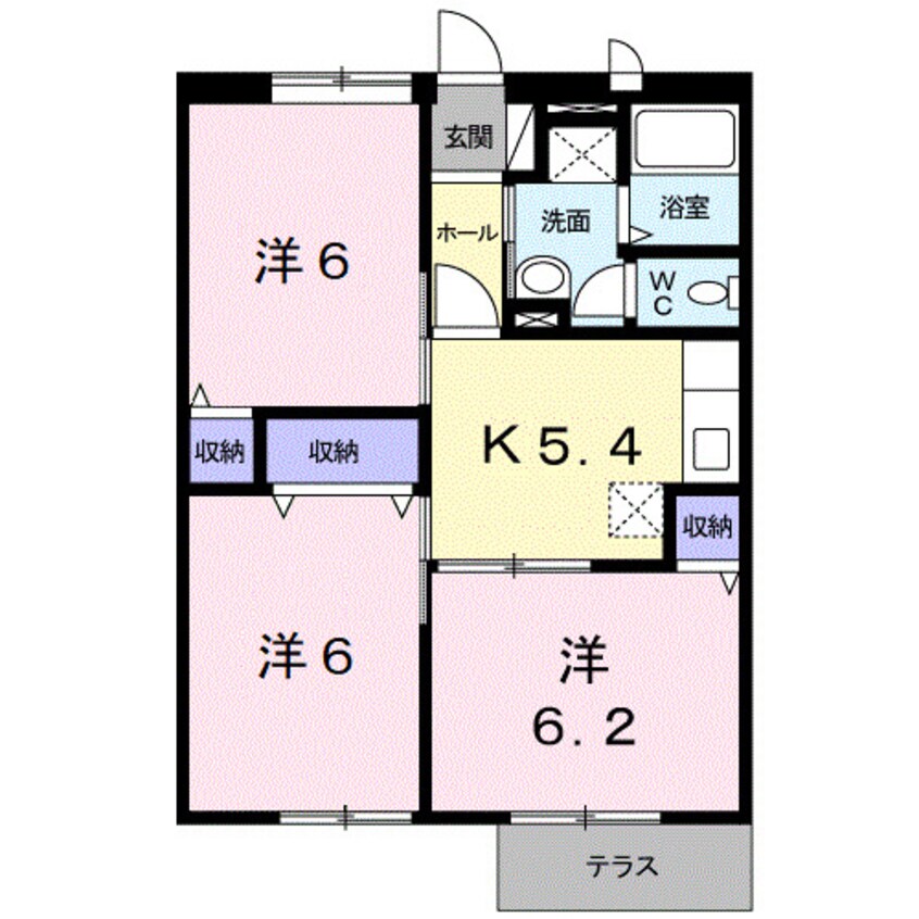 間取図 ロマネ・コンティⅡ