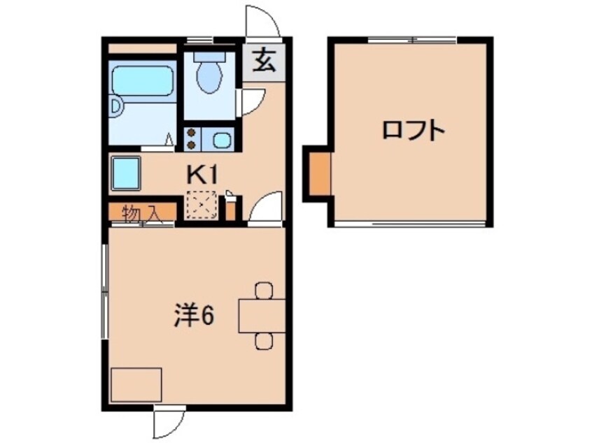 間取図 小雑賀マンション