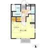 ＣＡＳＡ ＧＲＡＮＤＥⅢ 1Rの間取り