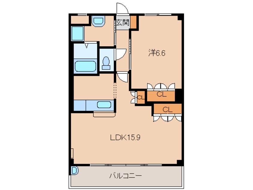 間取図 モア・フレーブ