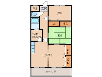間取図 フローラ重根