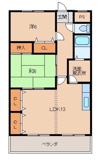 間取図 フローラ重根