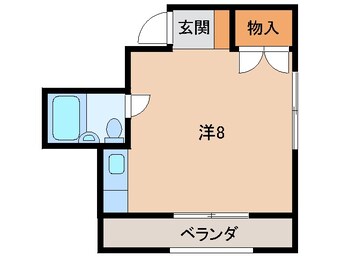 間取図 コーポホワイト旭橋