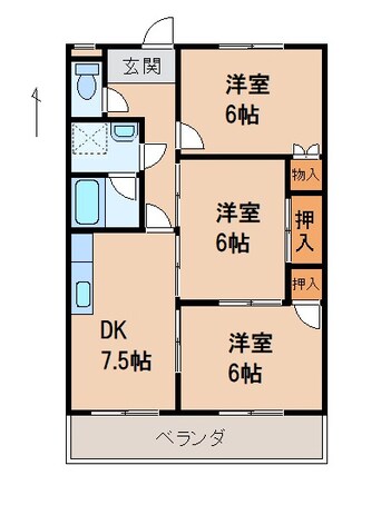 間取図 泉マンション