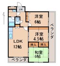 泉マンションの間取図