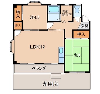 間取図 サンハイツ関戸Ａ棟