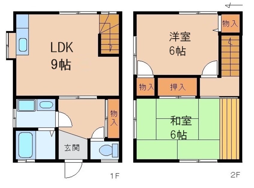 間取図 辻本住宅Ⅲ