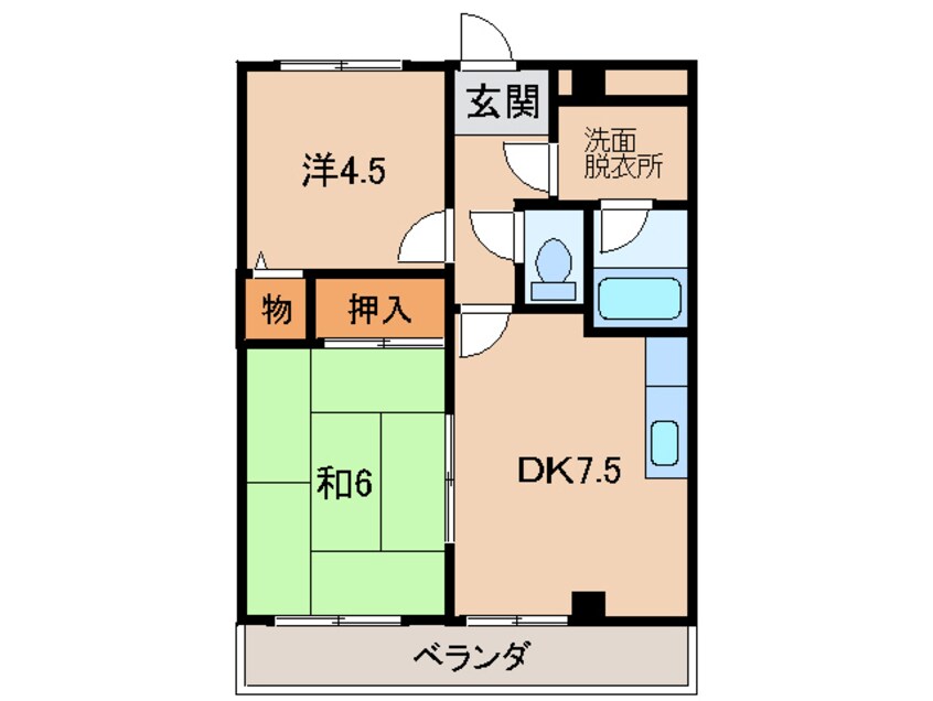 間取図 カオスマンション