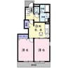 きのくに線・紀勢本線/紀伊内原駅 徒歩19分 1階 築20年 2DKの間取り