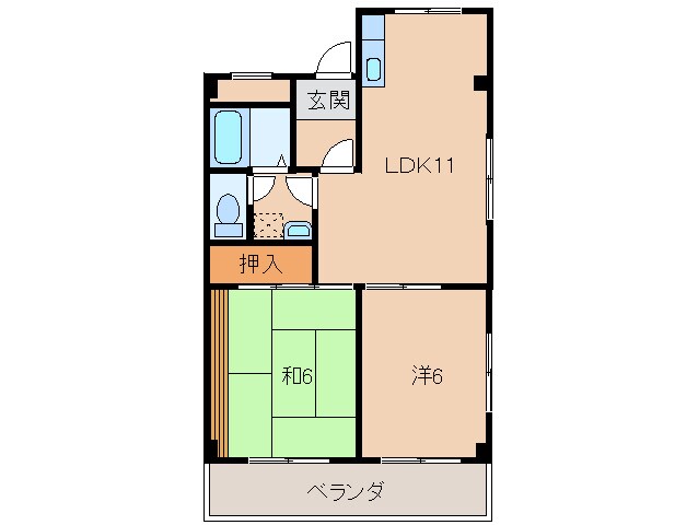 間取り図 アネーロＵ