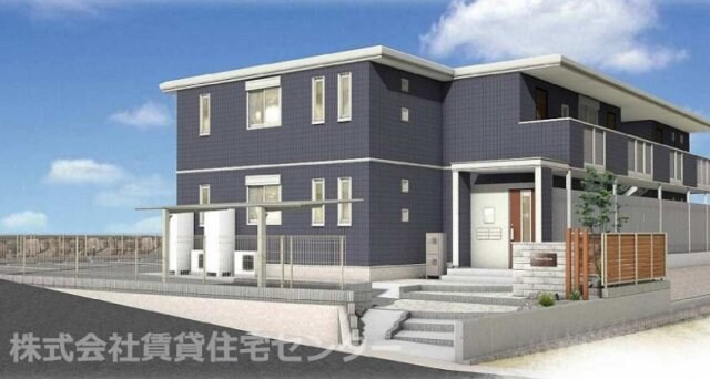 完成予想図 仮）海南市重根集合住宅