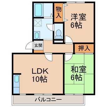 間取図 マンションニューハマⅢA棟