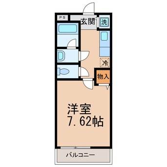 間取図 フジパレス秋月３３