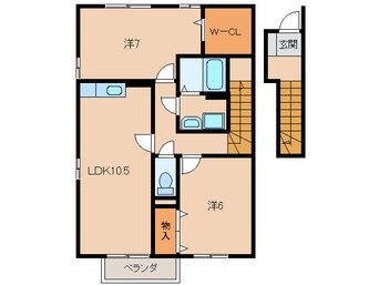 間取図 ドエル・ＴＯＭＯ