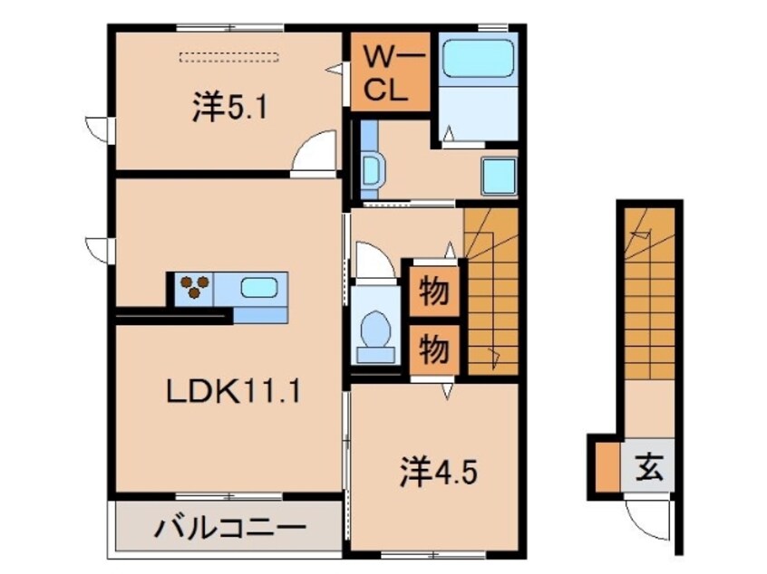 間取図 EAST VILLAGE 2020