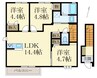 きのくに線・紀勢本線/海南駅 徒歩47分 2階 1年未満 3LDKの間取り