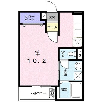 間取図 きのくに線・紀勢本線/紀三井寺駅 徒歩30分 2階 築7年