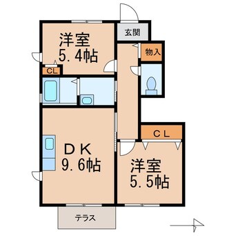 間取図 ディアス赤坂