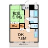 ヴィレッジ名草ＰＡＲＴⅢ 1DKの間取り